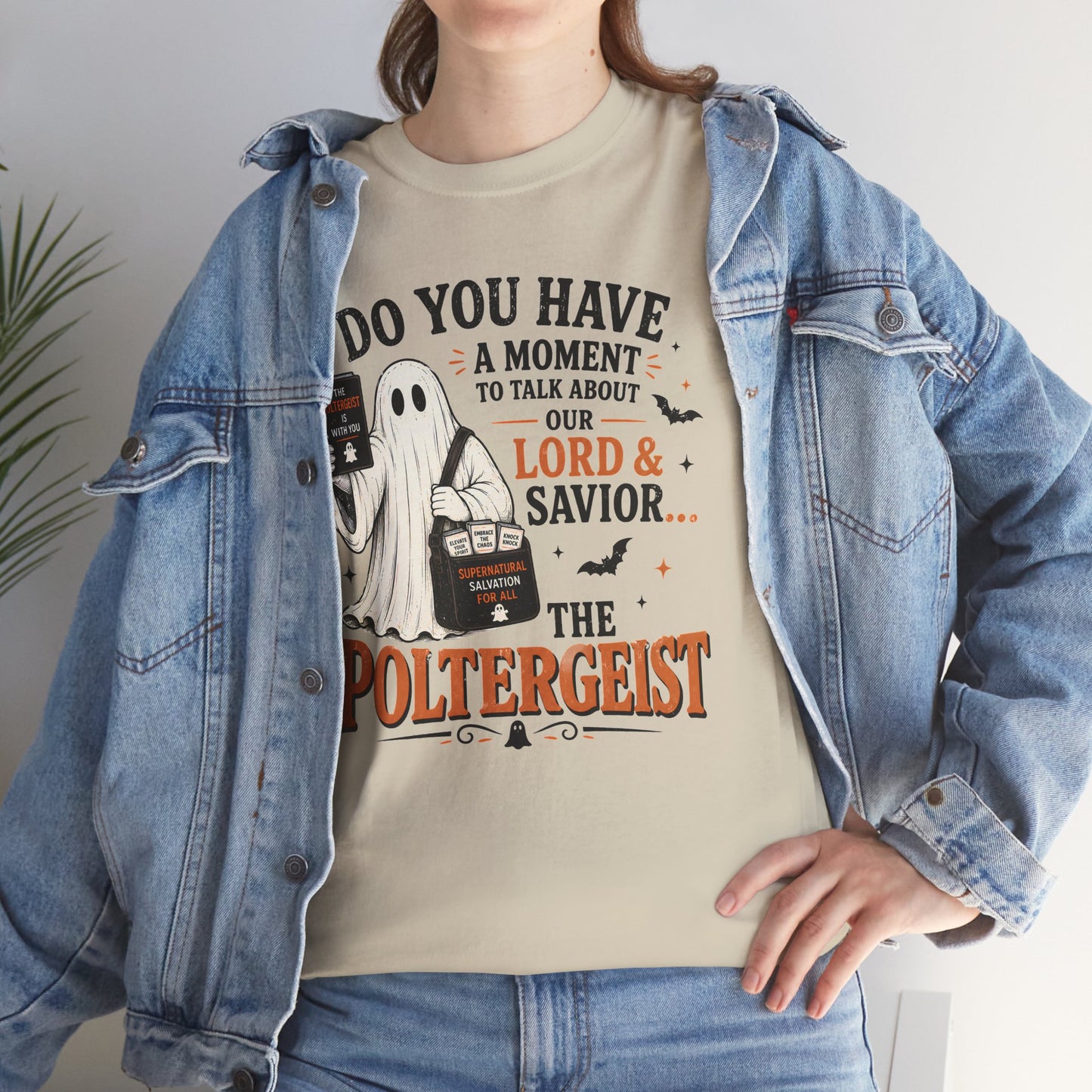 Halloween Ghost Tee | "Do You Have a Moment" Adult Humor