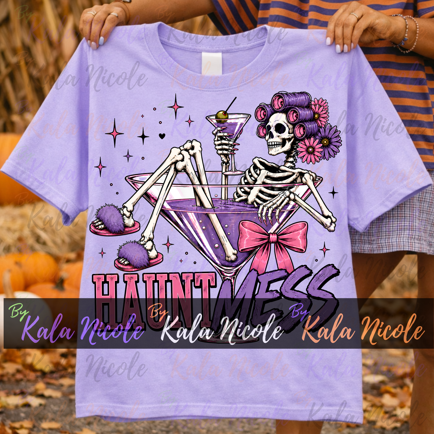 Haunt Mess PNG Bundle | Trendy Halloween PNG | Fall PNG | Cute Skeleton Clipart (Digital Download)