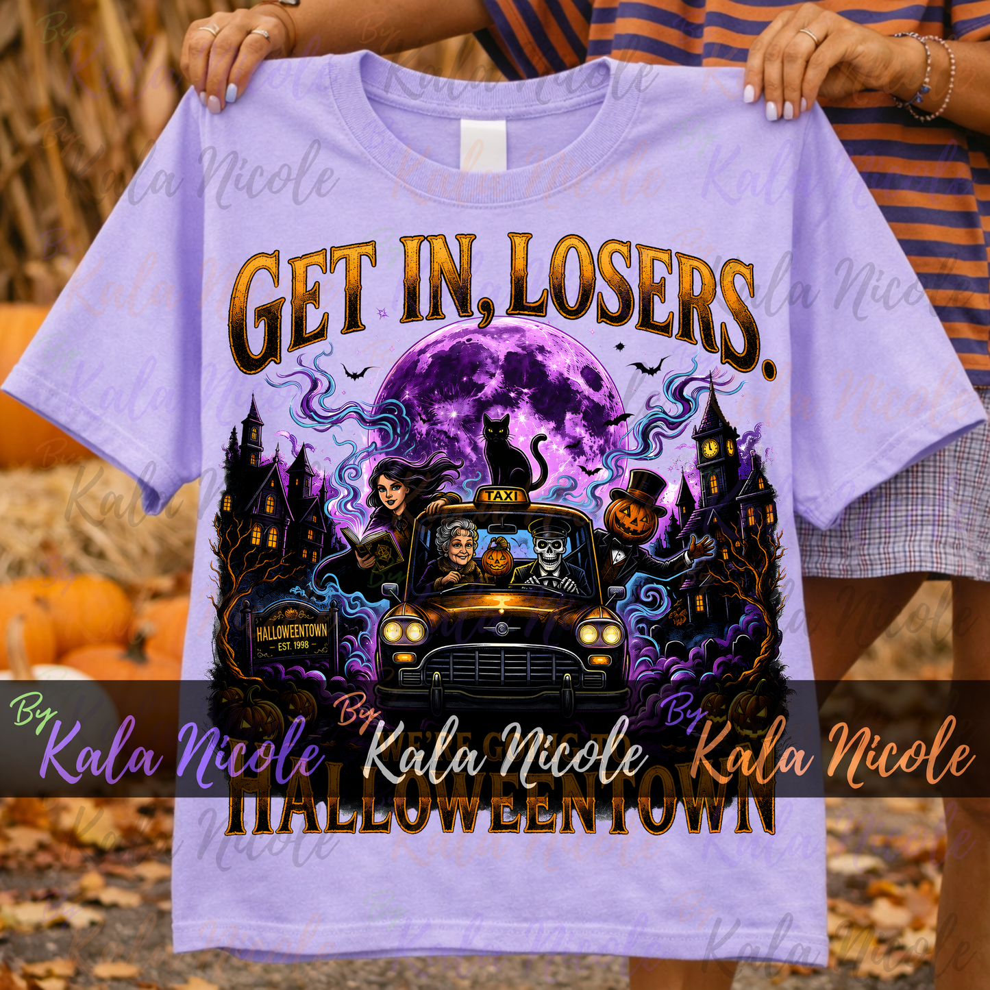 Get In Losers Going To Halloweentown PNG Bundle | Trendy Halloween PNG | 90s Halloween (Digital Download)