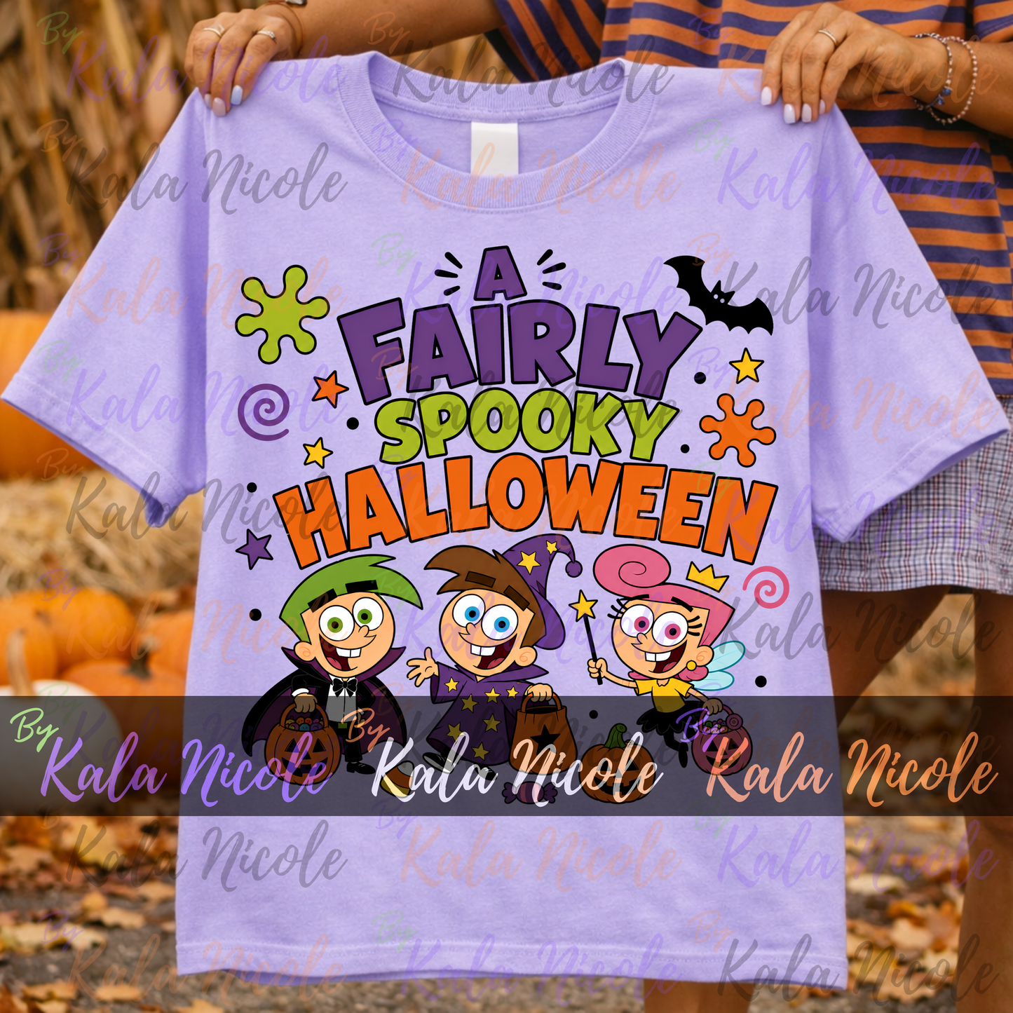 90s Cartoon A Fairly Spooky Halloween PNG