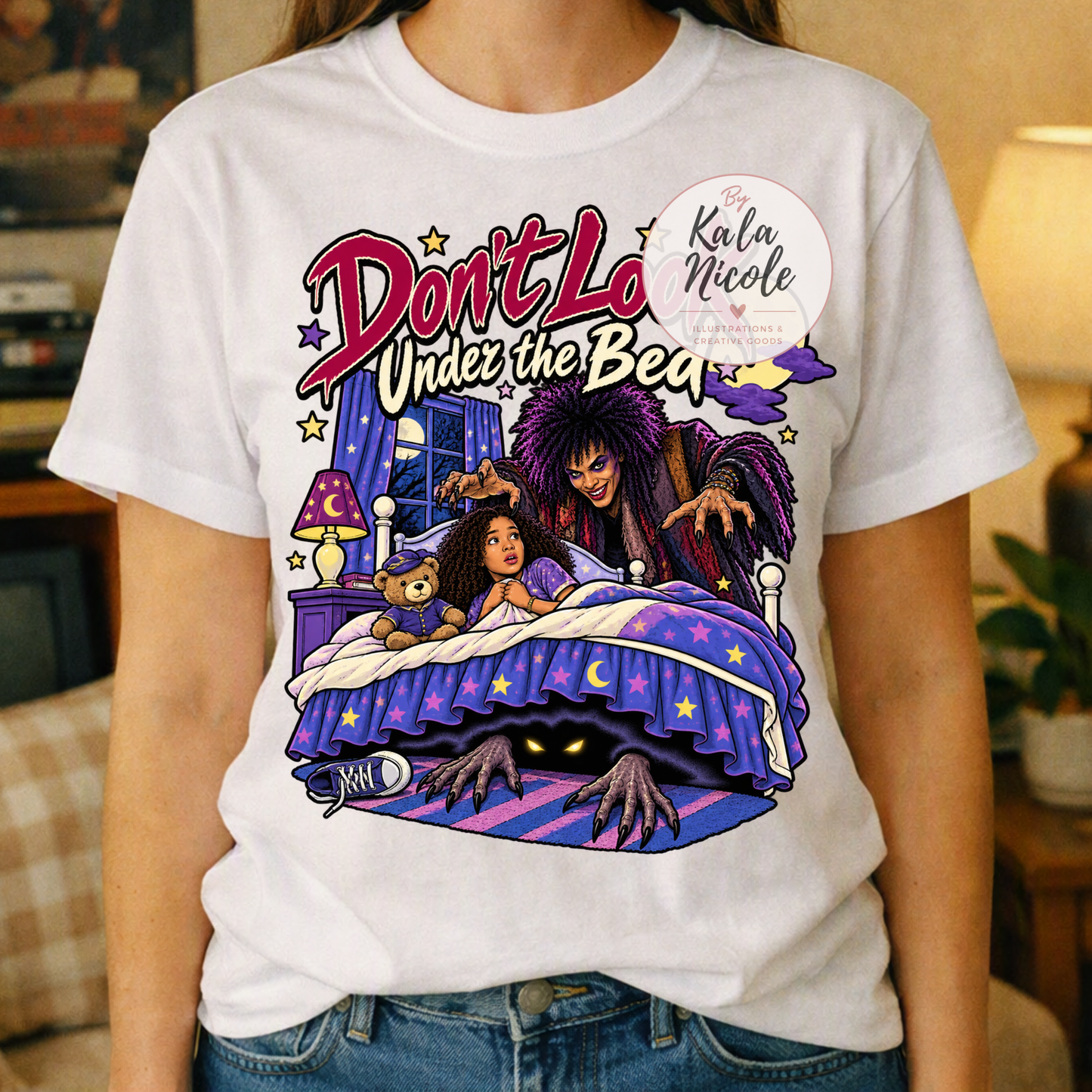 90s Movie Nostalgia PNG | Don't Look Under The Bed