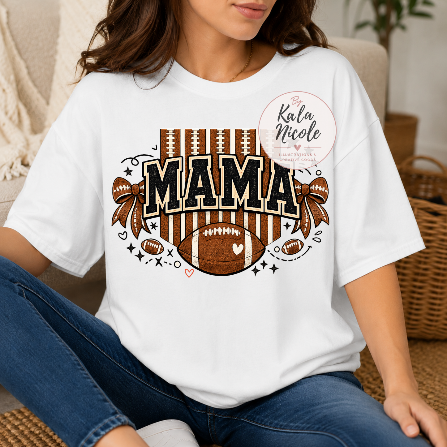Football Mama PNG