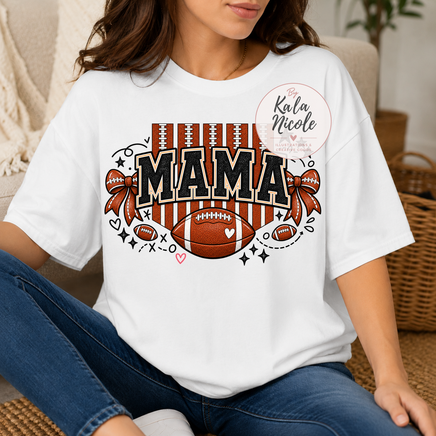 Football Mama PNG