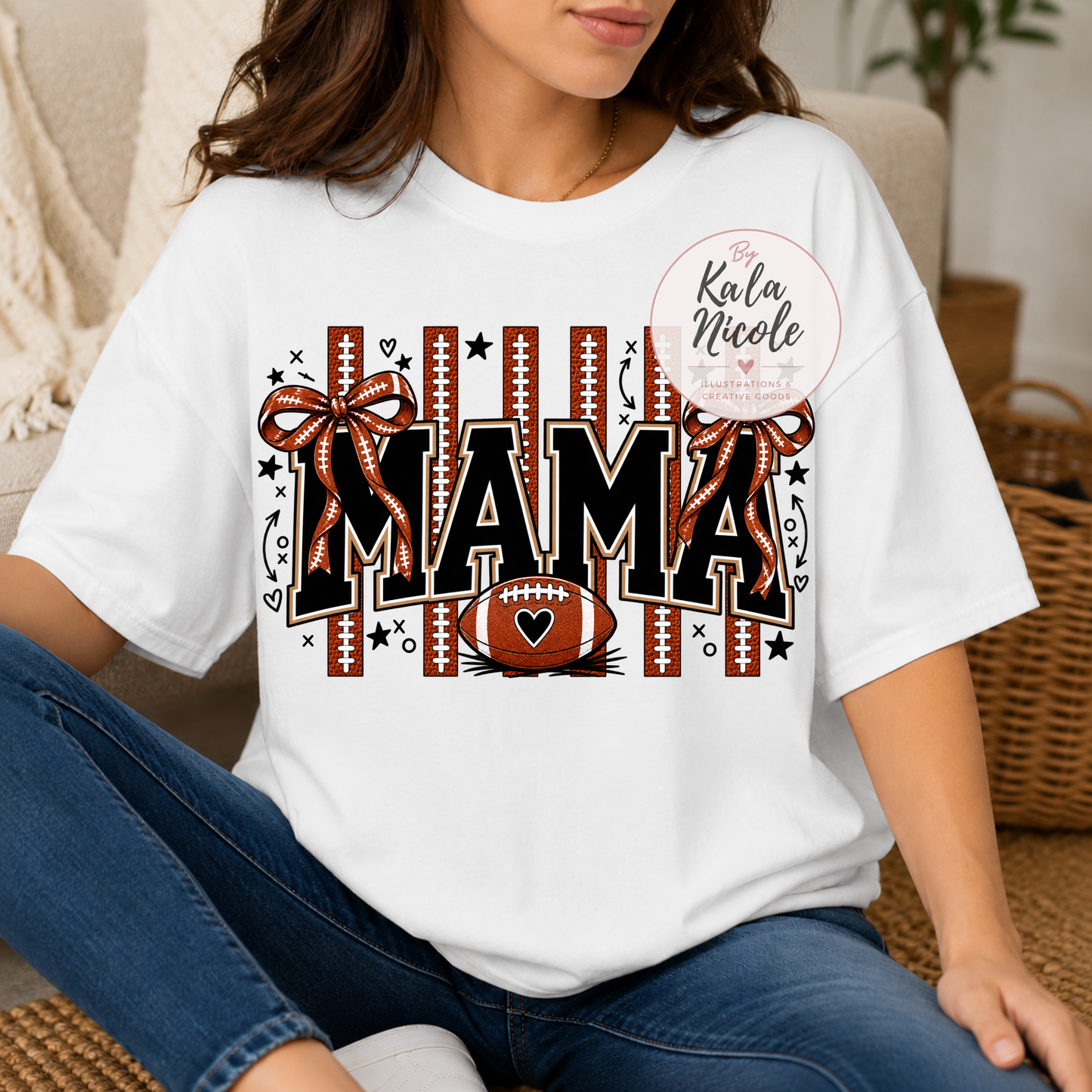 Football Mama PNG