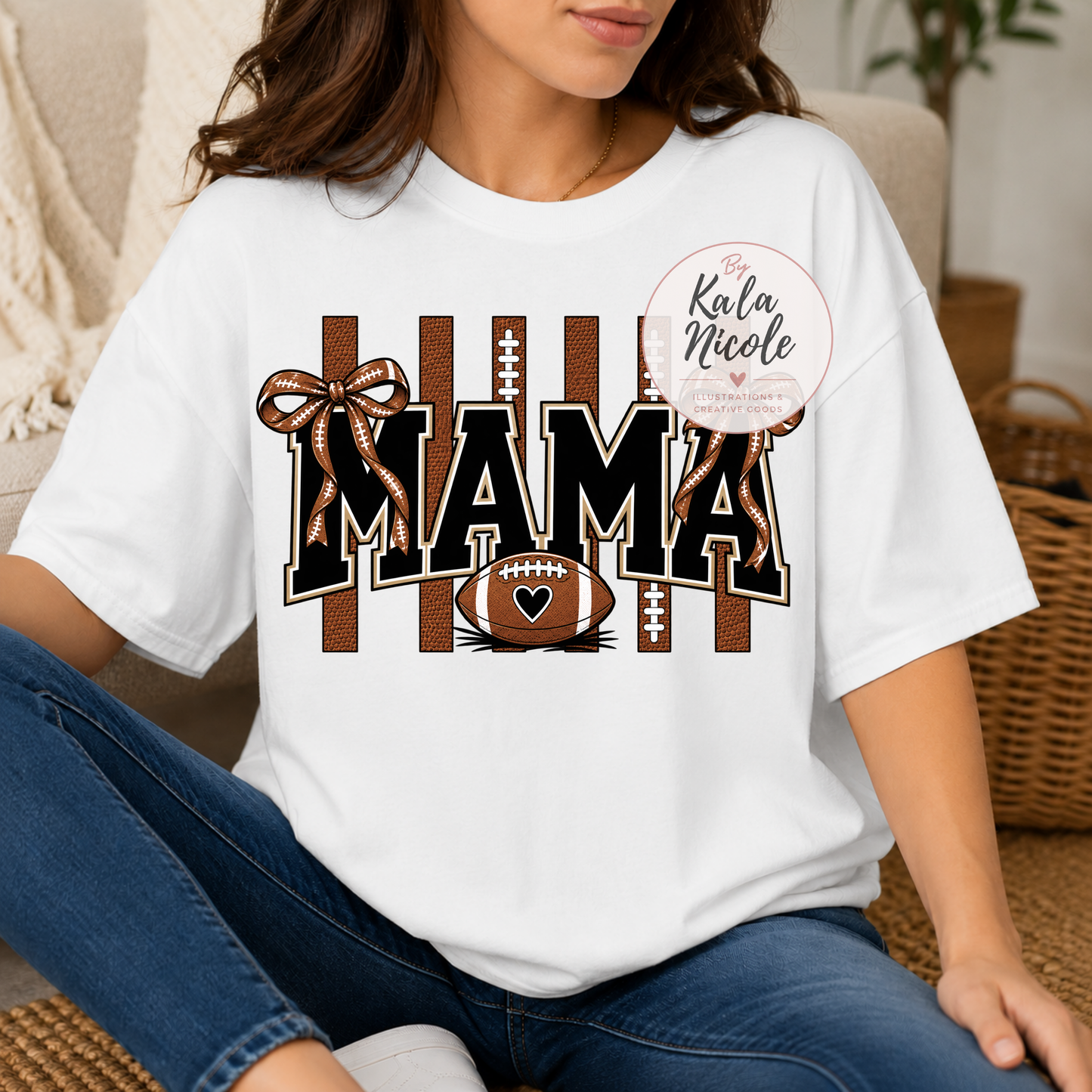 Football Mama PNG