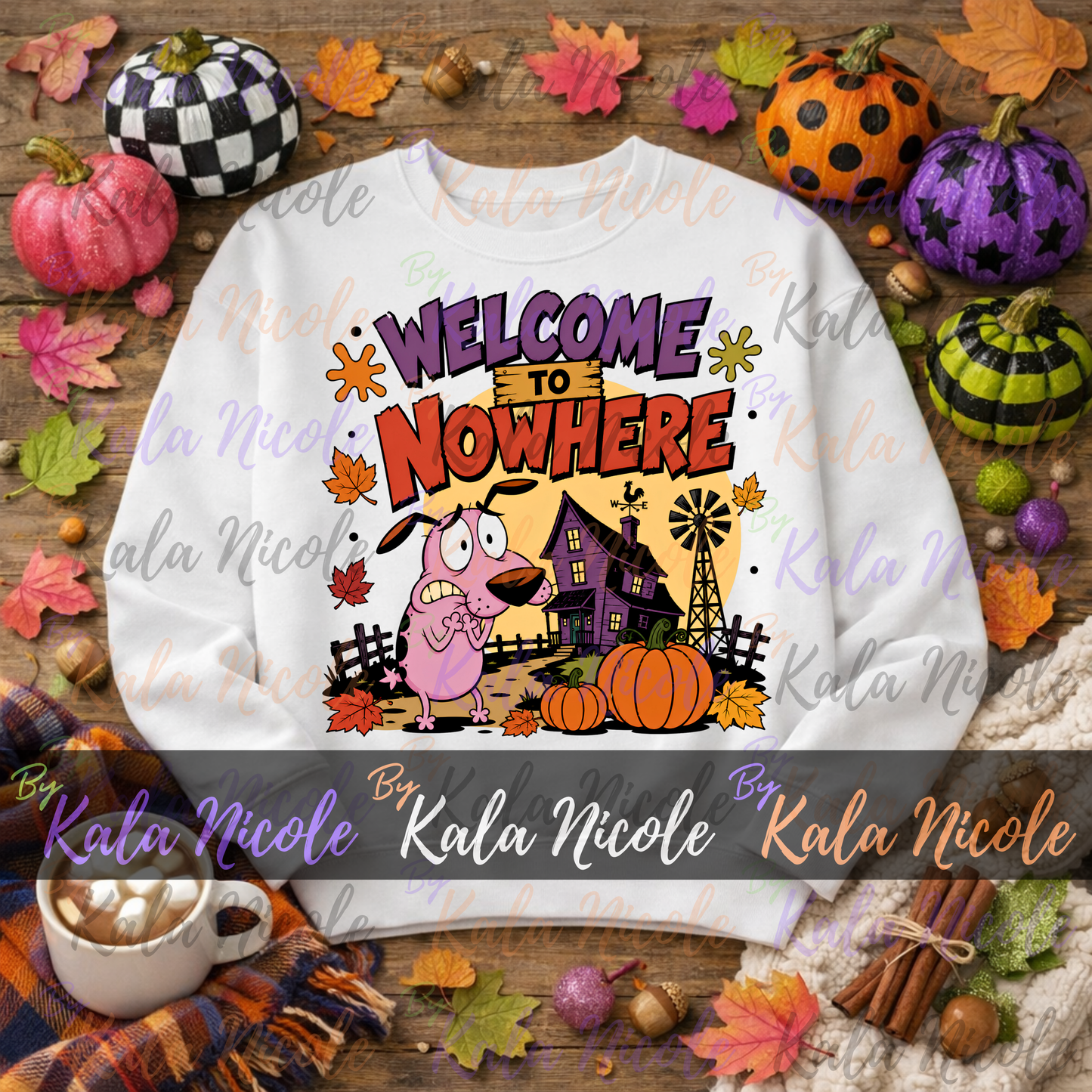 90s Cartoon Welcome to Nowhere PNG
