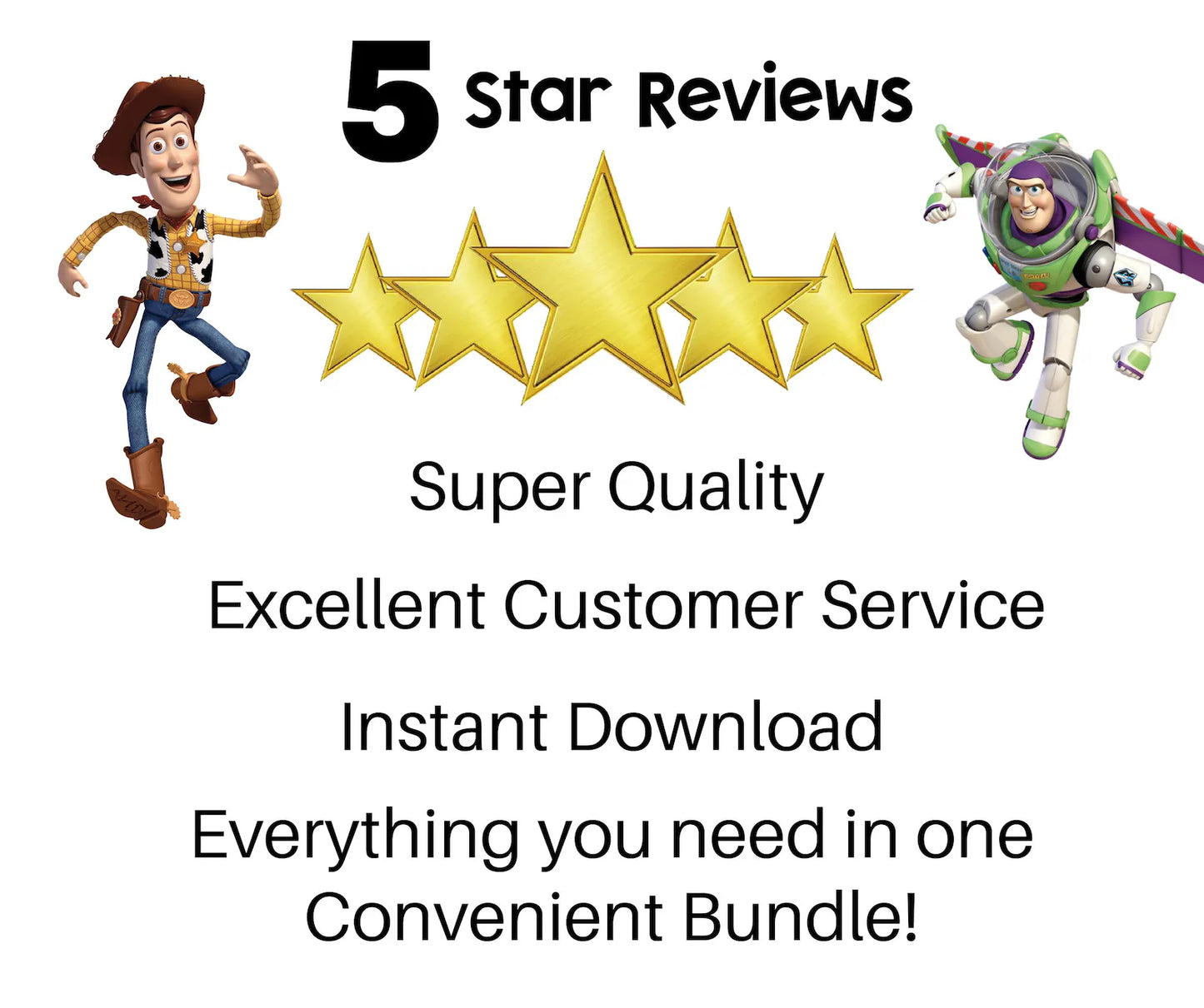 Toy Story 5 PNG Bundle | 1600 Files