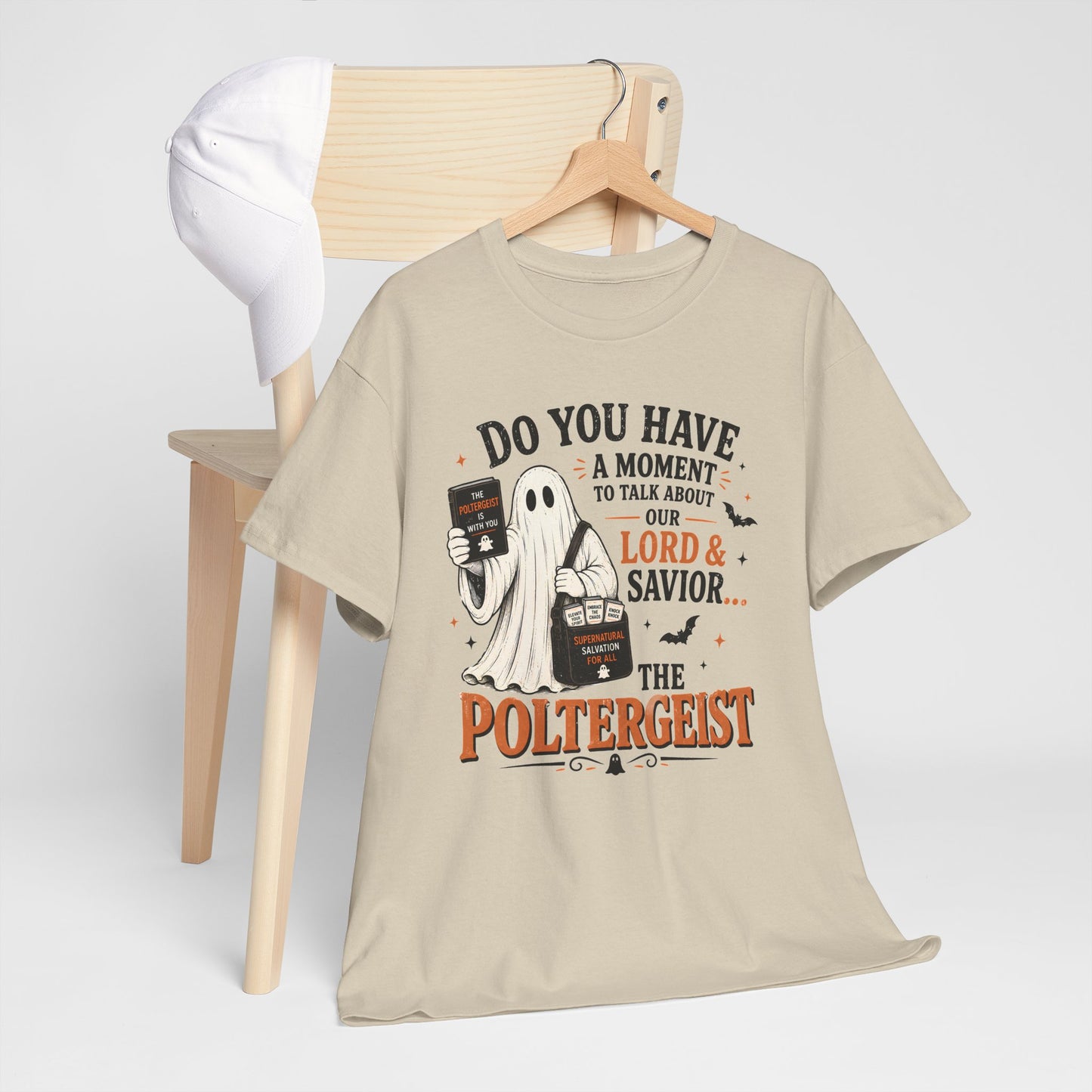 Halloween Ghost Tee | "Do You Have a Moment" Adult Humor