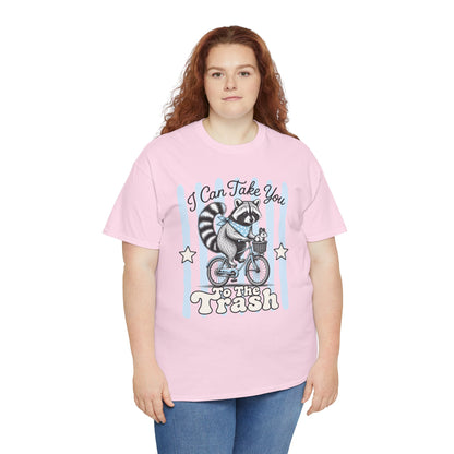I Can Take You To The Trash Retro Raccoon Graphic Tee
