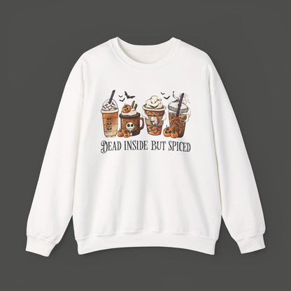 Dead Inside But Spiced Pumpkin Spice Latte Crewneck