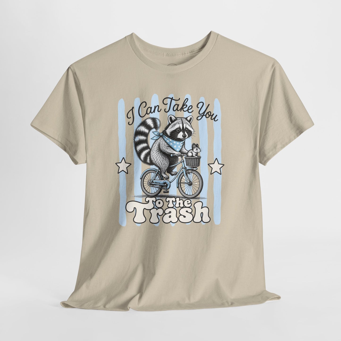 I Can Take You To The Trash Retro Raccoon Graphic Tee