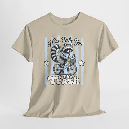 I Can Take You To The Trash Retro Raccoon Graphic Tee