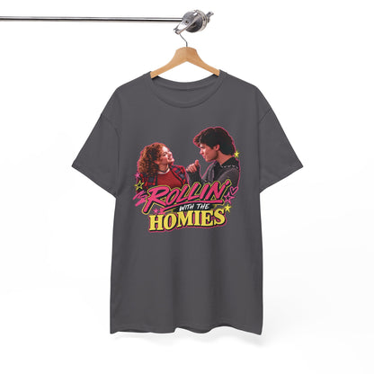 Rollin' With The Homies Tee | Retro Movie Quote Graphic Shirt
