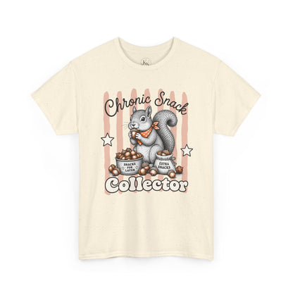 Chronic Snack Collector Retro Squirrel Graphic Tee