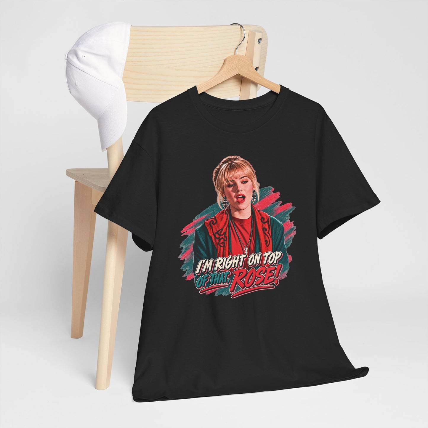 Right On Top of That Rose Graphic Tee