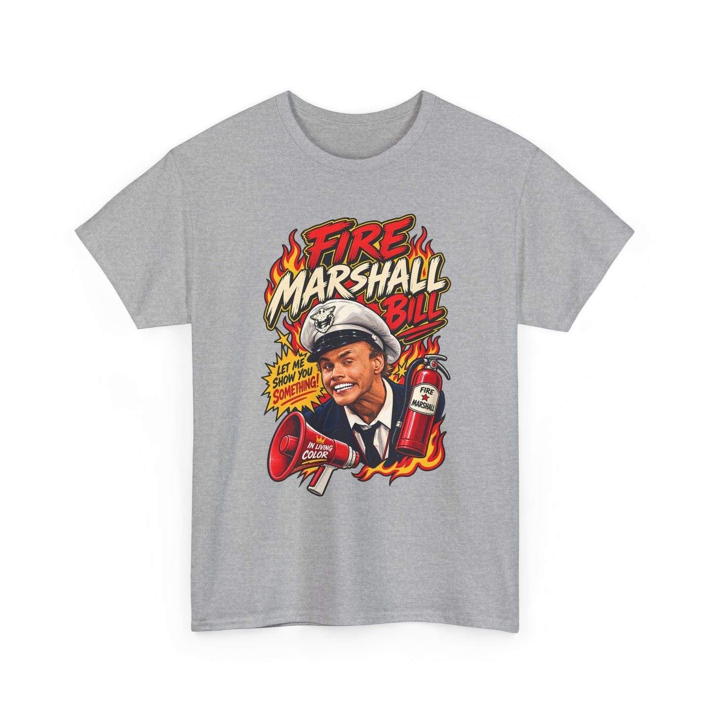 Fire Marshall Bill Tee | Retro 90s T-Shirt