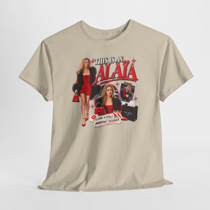 This Is Alaïa Graphic Tee | Retro 90s Movie Nostalgia