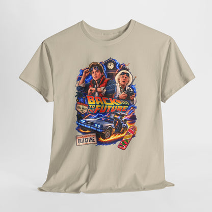 Retro Time Travel Movie Graphic Tee