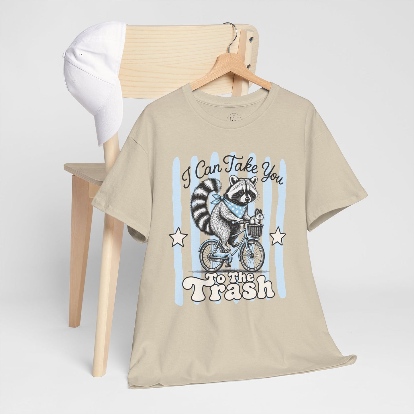 I Can Take You To The Trash Retro Raccoon Graphic Tee