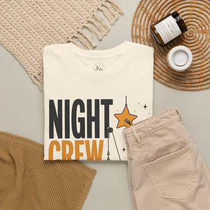 Night Crew Pop Art Tee — Stars Hanging Stars Graphic Tee