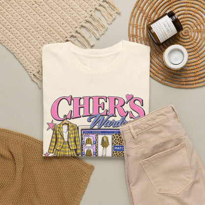 Cher's Wardrobe Graphic Tee | 90s Movie Nostalgia
