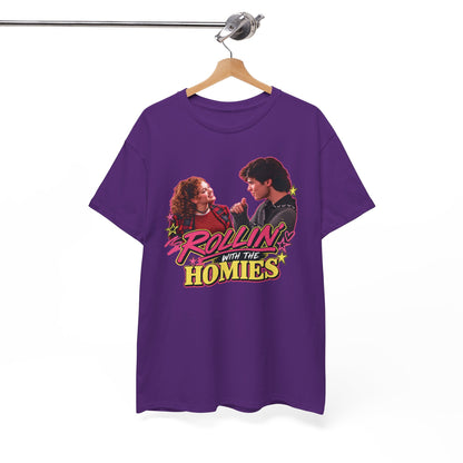 Rollin' With The Homies Tee | Retro Movie Quote Graphic Shirt
