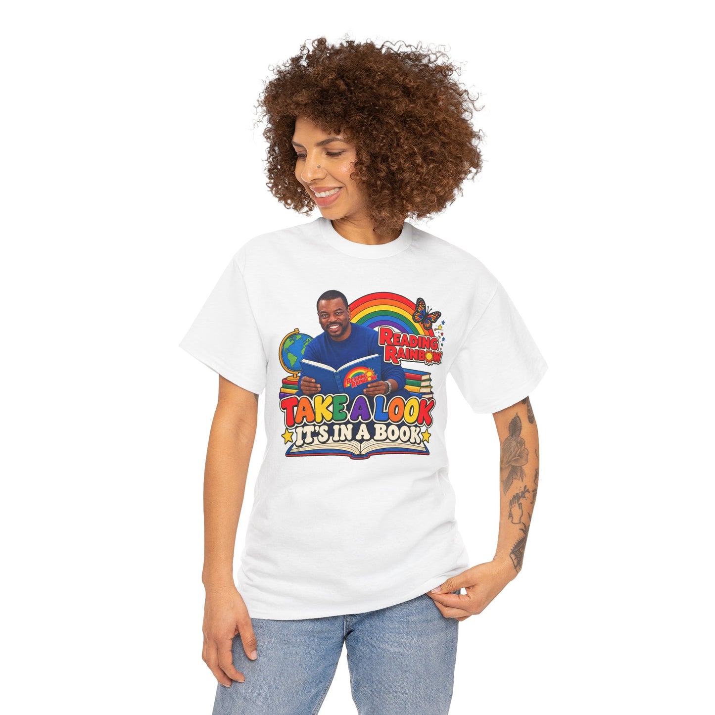 Take A Look, It’s In A Book Retro Graphic Tee