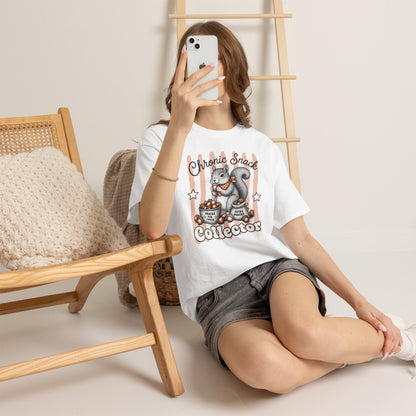 Chronic Snack Collector Retro Squirrel Graphic Tee