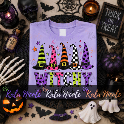 Witchy Vibes PNG Bundle | Trendy Halloween PNG | Fall PNG | Cute Witch Clipart (Digital Download)