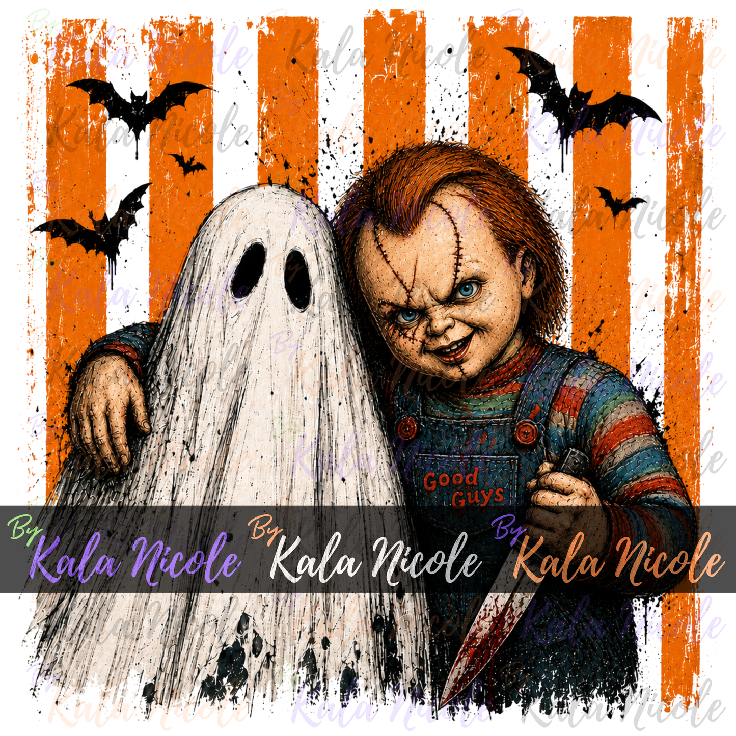 Horror Best Friends PNG Bundle