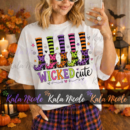 Wicked Cute PNG Bundle | Trendy Halloween PNG | Fall PNG | Cute Witch Clipart (Digital Download)
