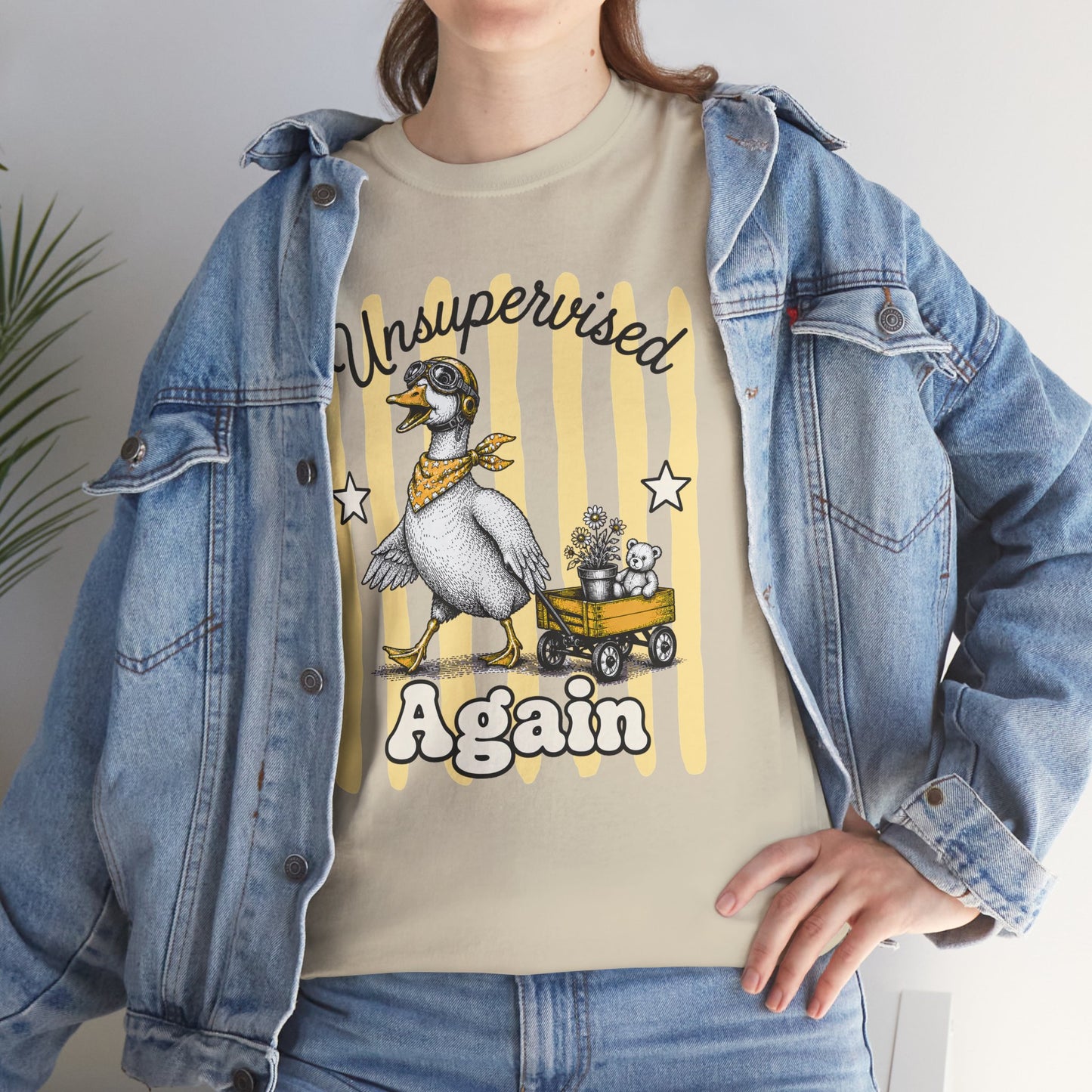 Unsupervised Again Retro Goose Graphic Tee
