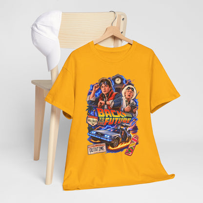 Retro Time Travel Movie Graphic Tee