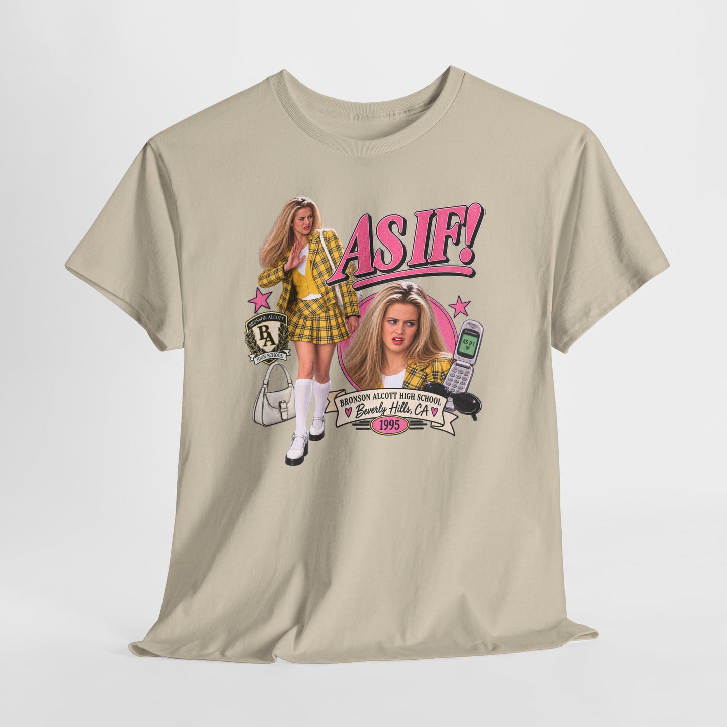 AS IF! Retro 90s Graphic Tee