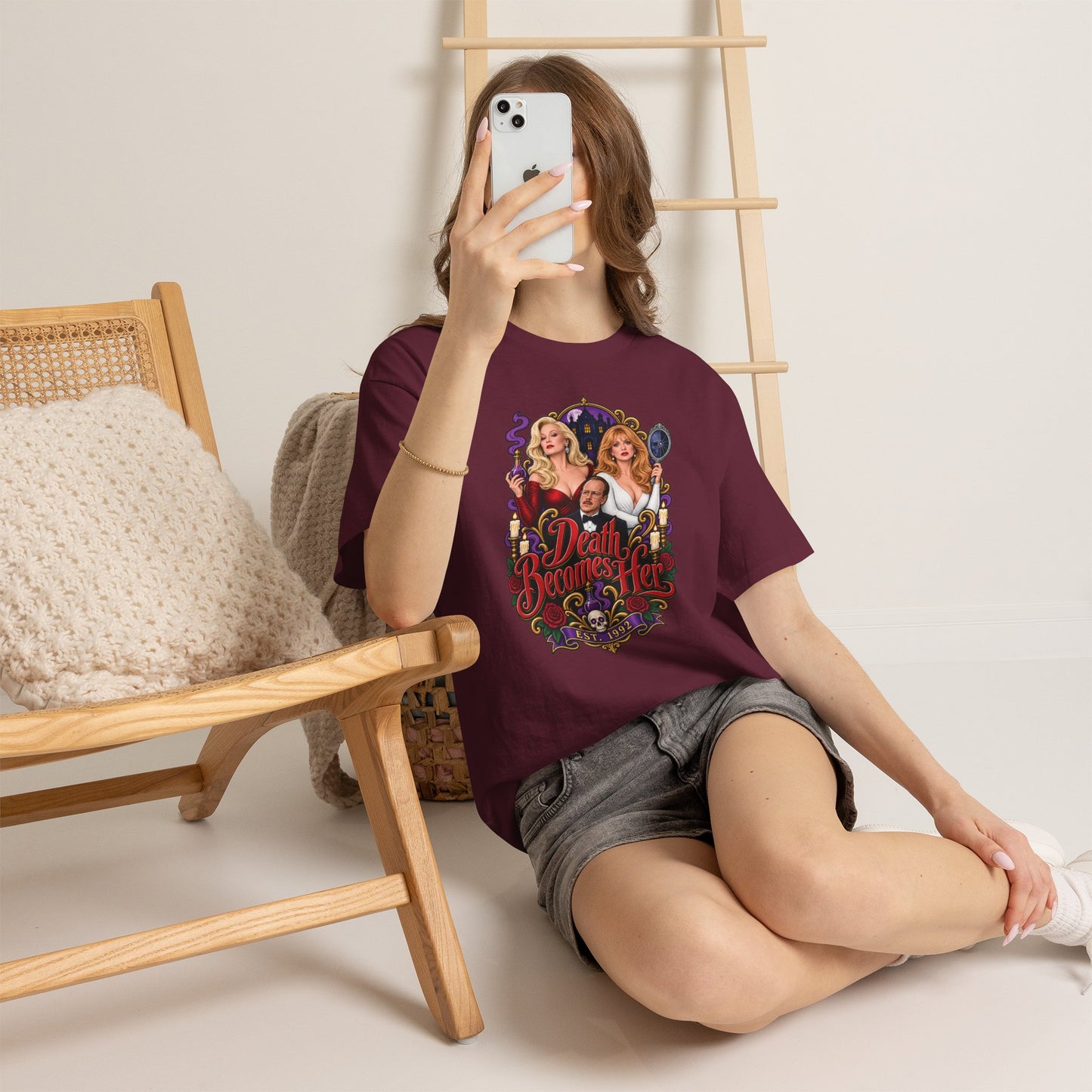 Eternal Beauty Vintage Poster Graphic Tee II