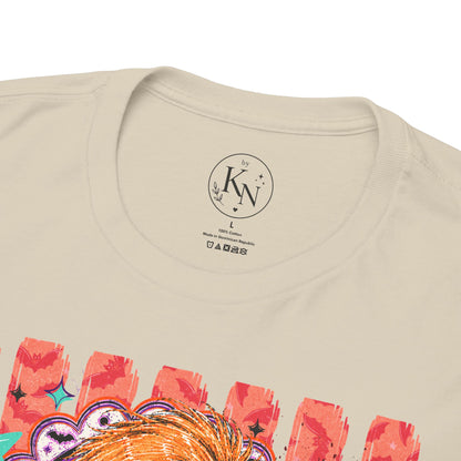Chucky Portrait Tee — Colorful Spooky Horror Shirt