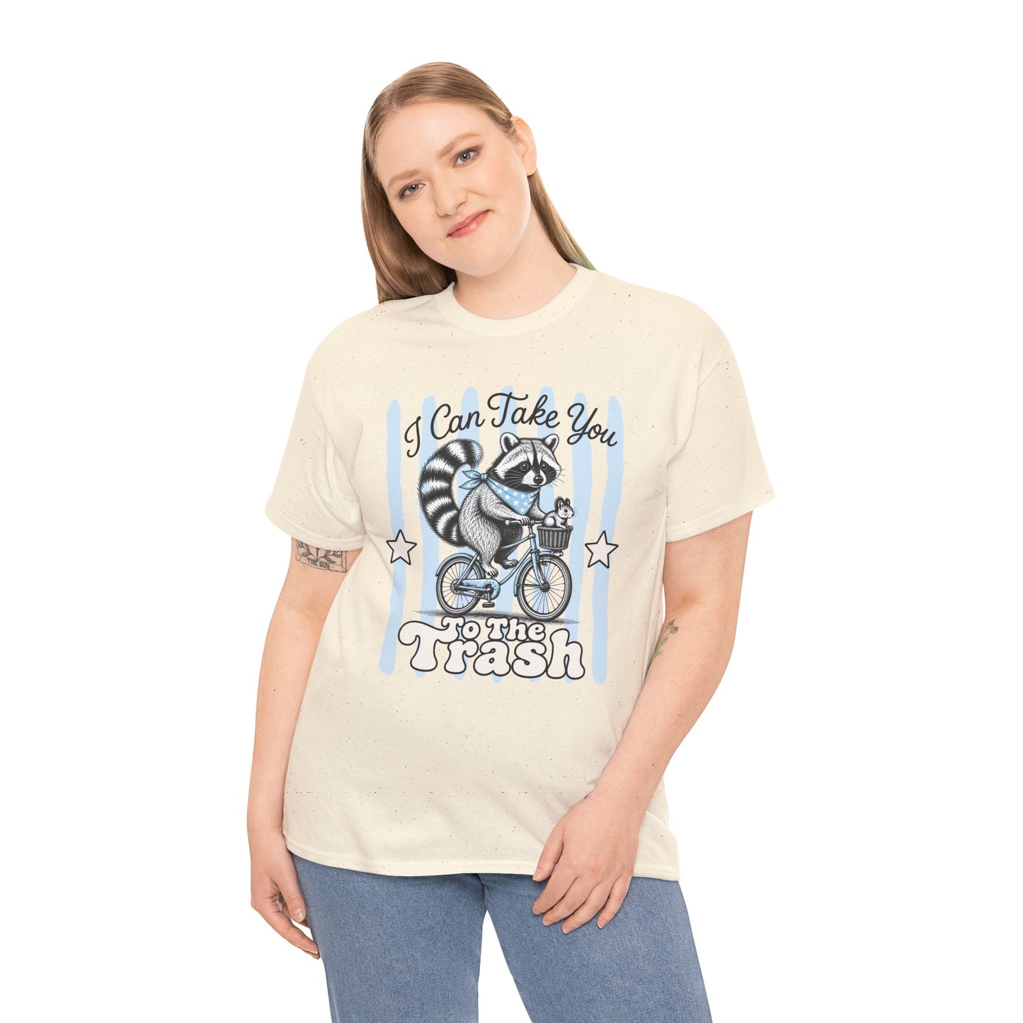 I Can Take You To The Trash Retro Raccoon Graphic Tee