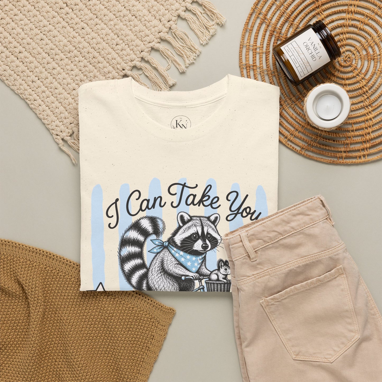I Can Take You To The Trash Retro Raccoon Graphic Tee