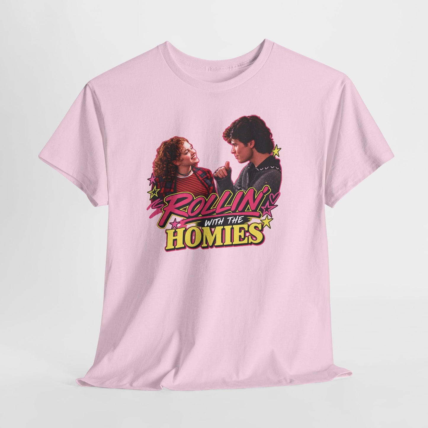 Rollin' With The Homies Tee | Retro Movie Quote Graphic Shirt