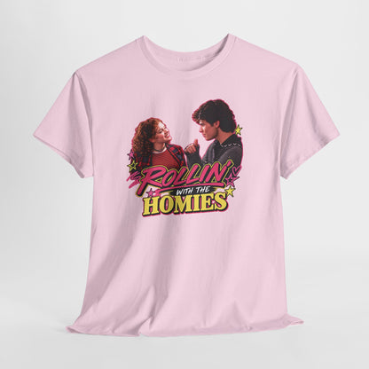 Rollin' With The Homies Tee | Retro Movie Quote Graphic Shirt