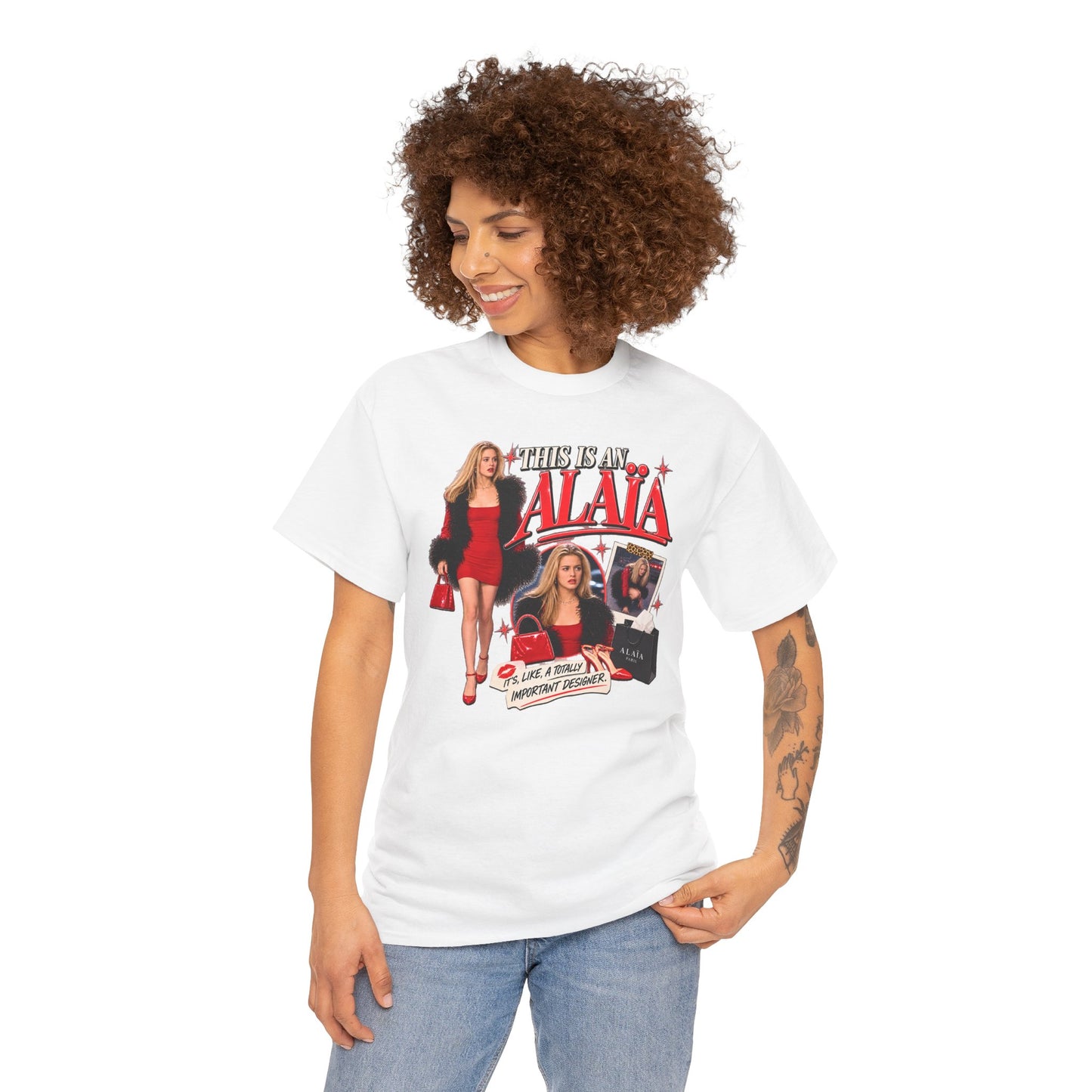 This Is Alaïa Graphic Tee | Retro 90s Movie Nostalgia