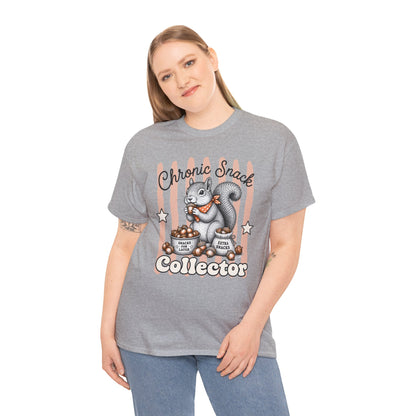 Chronic Snack Collector Retro Squirrel Graphic Tee