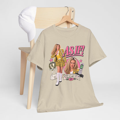 AS IF! Retro 90s Graphic Tee