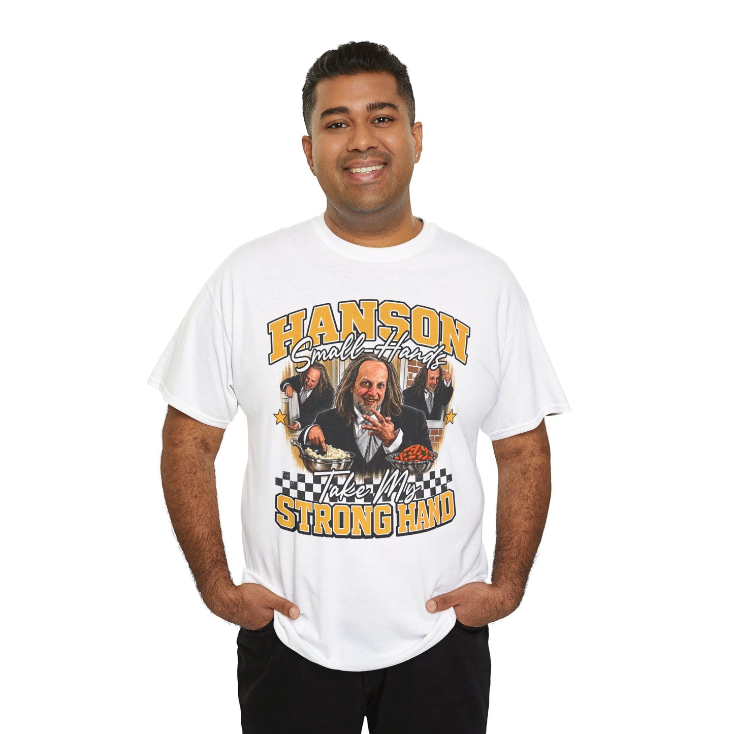Take My Strong Hand Graphic Tee - Scary Movie Hanson Small-Hands