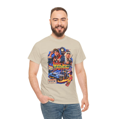 Retro Time Travel Movie Graphic Tee