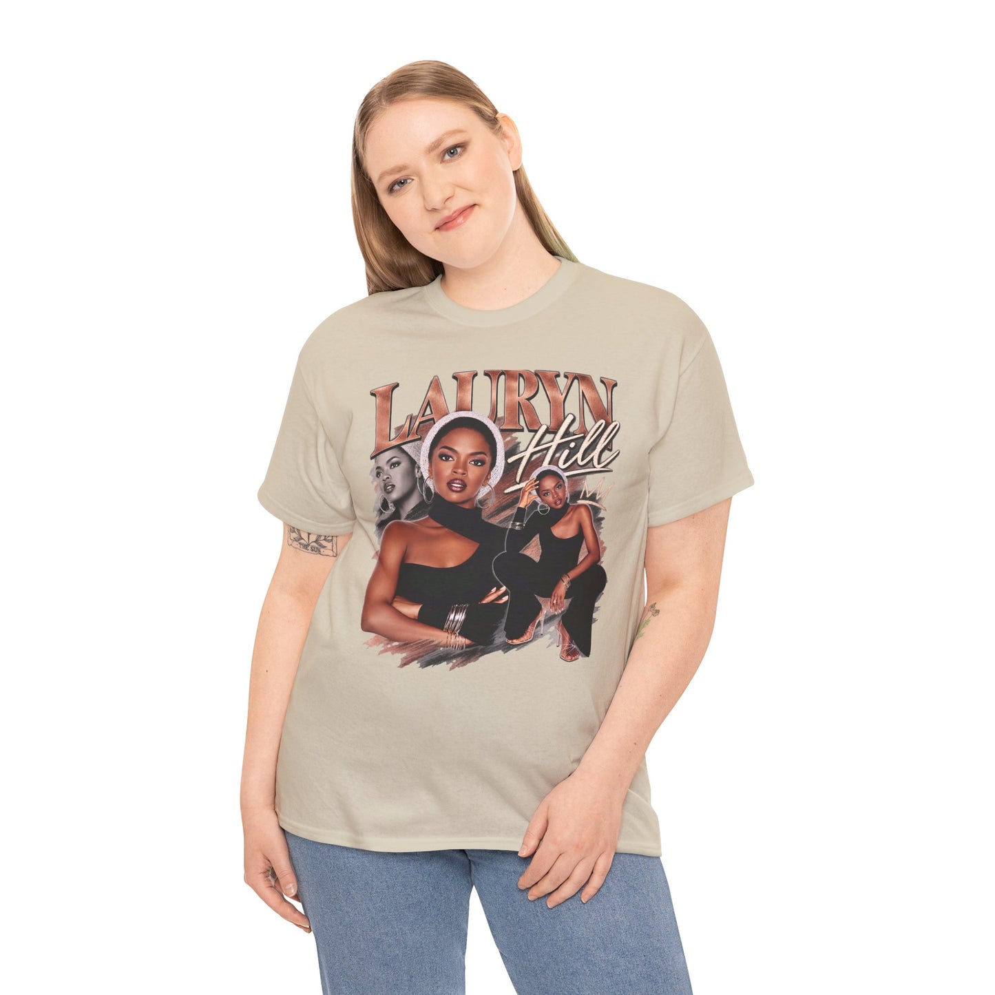 Lauryn Hill Retro Portrait Graphic Tee