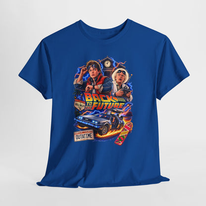 Retro Time Travel Movie Graphic Tee
