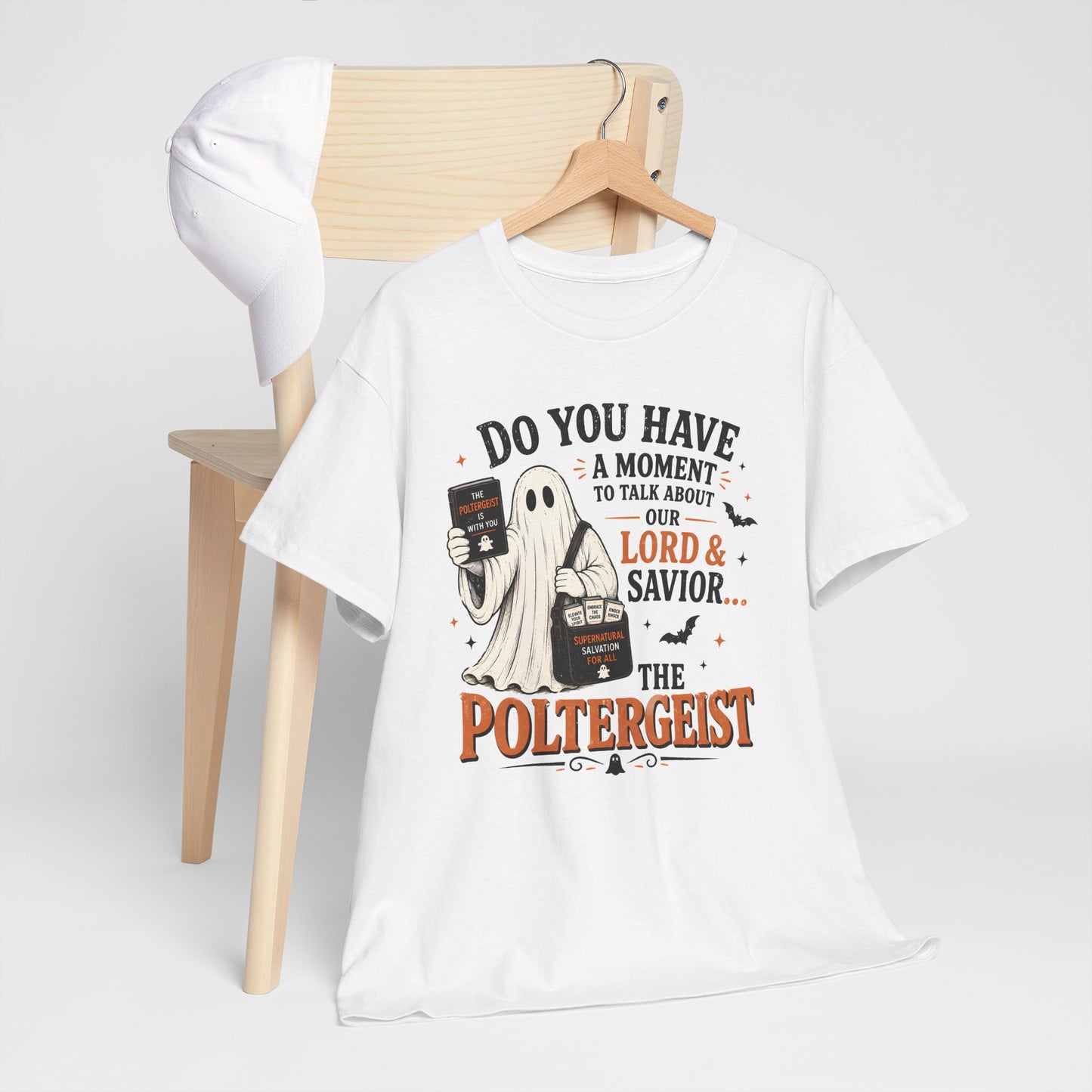 Halloween Ghost Tee | "Do You Have a Moment" Adult Humor