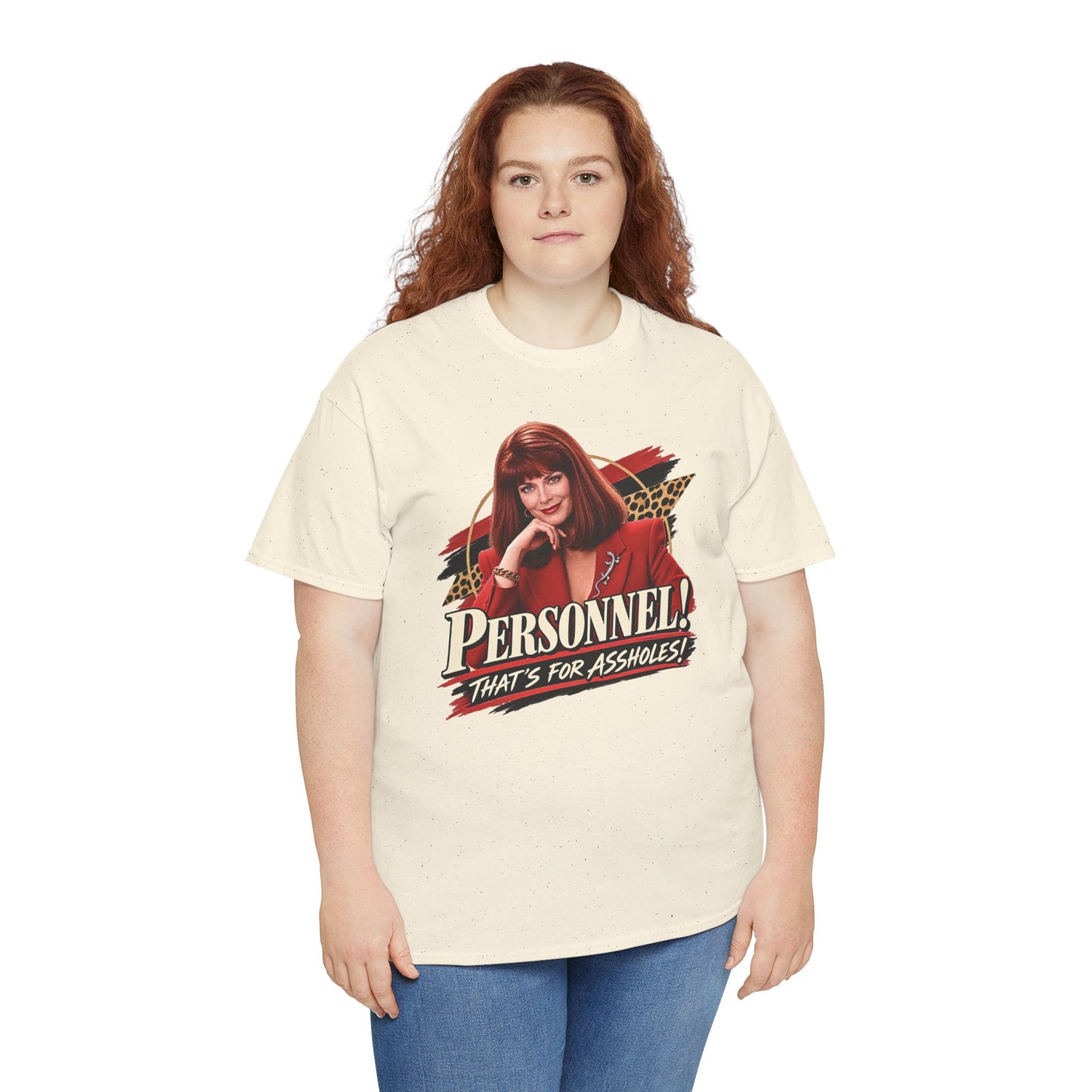 Personnel! That's for Assholes! Retro Graphic Tee