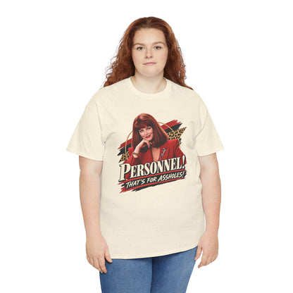 Personnel! That's for Assholes! Retro Graphic Tee